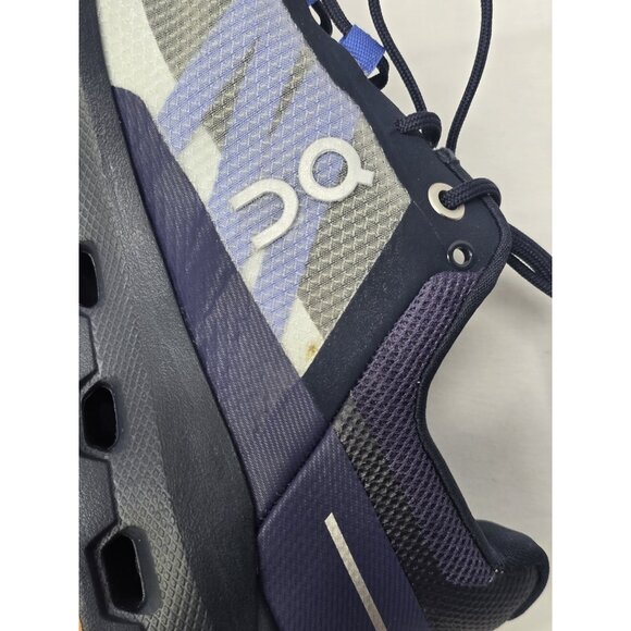 On Running Athletic Shoes - Navy and Orange - Picture 7 of 13